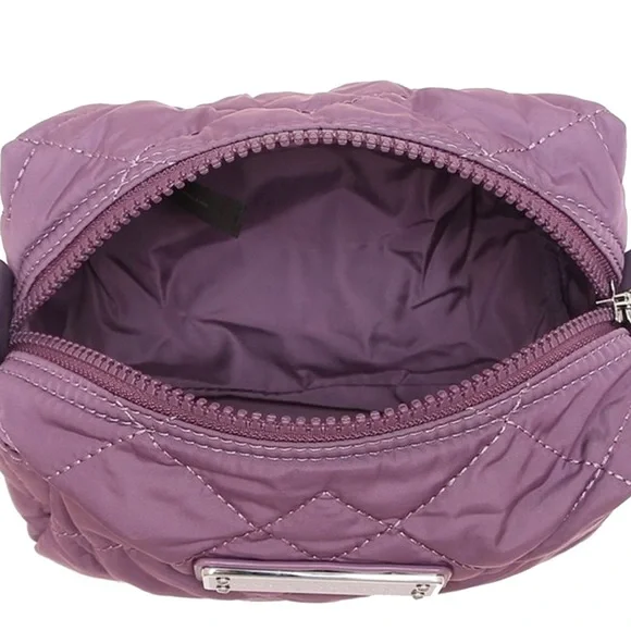 Marc Jacobs Large Quilted Cosmetics Pouch in Purple Gum M0011326 - Picture 5 of 6
